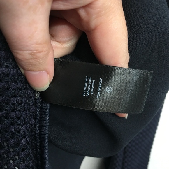 rag & bone Navy Textured Blazer - Picture 9 of 9